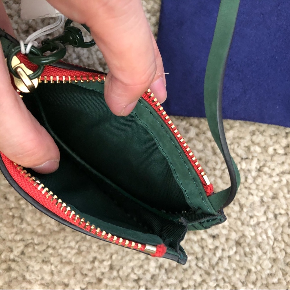 NWT Tory Burch watermelon ๐ leather pouch - Picture 6 of 7
